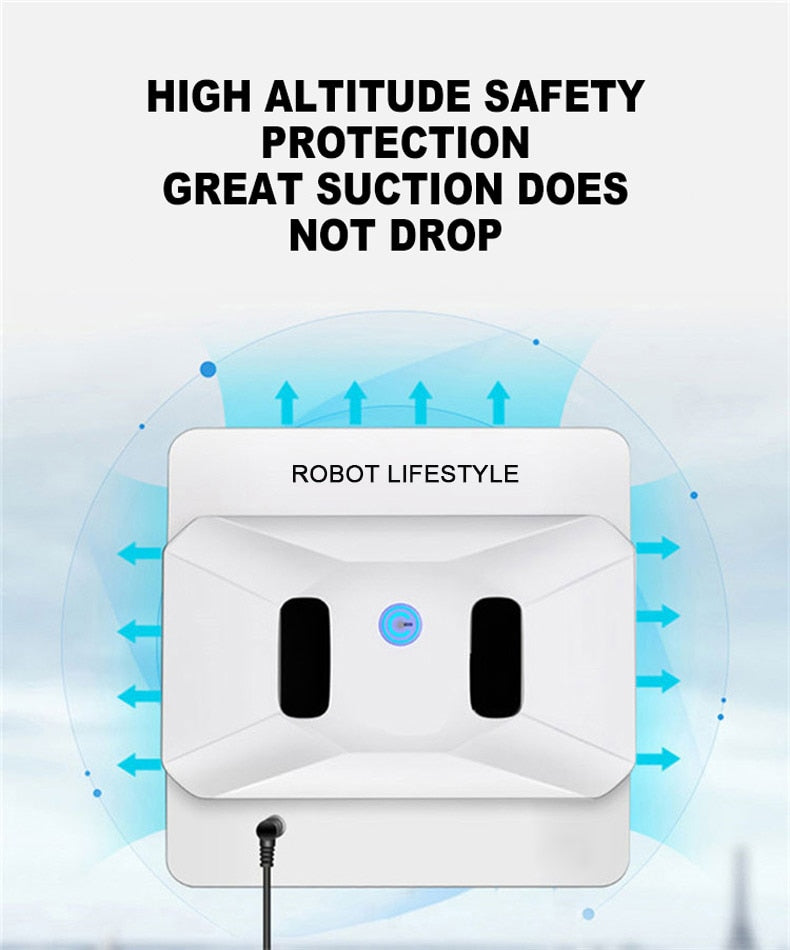 Ultrathin Smart Robot | Robotic Outdoor Window Cleaner QHC004