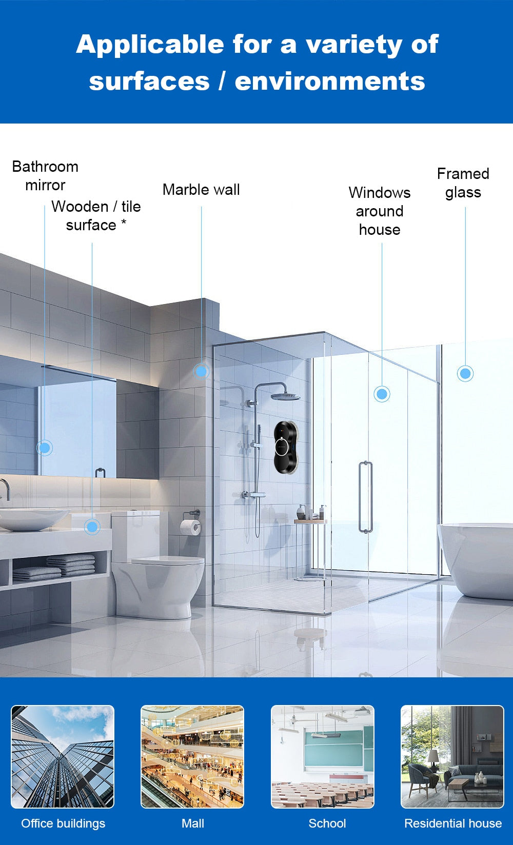 Ultrathin Window Cleaning Robot | Window Robotic Cleaner | RoboWindow.com