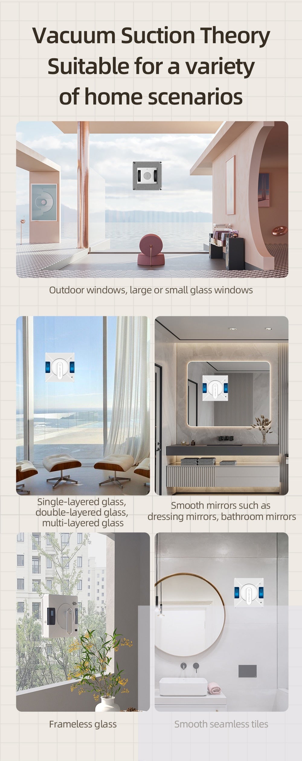 Robotic Window Cleaner | Glass Cleaning Robot | Laser Sensor | RoboWindow.com