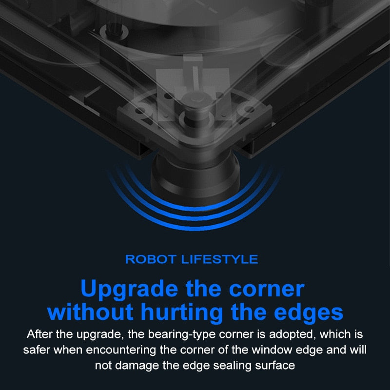 Smart Robot Window Cleaner | Robotic Washer for Frameless Glass | 3000Pa | RoboWindow.com