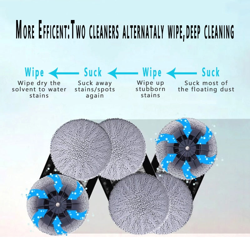 6-Pair Cloth for Robotic Window Cleaner | Cleaning Cloths AlfaBot