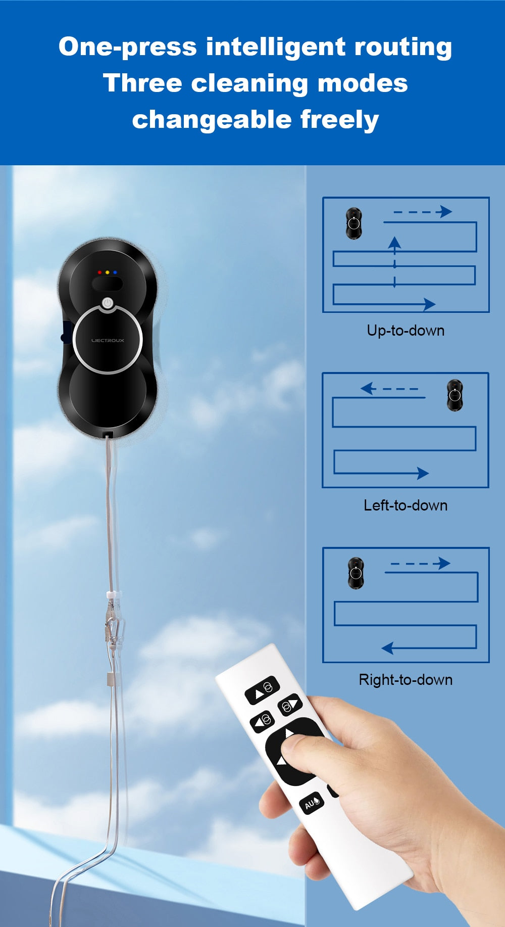 Ultrathin Window Cleaning Robot | Window Robotic Cleaner | RoboWindow.com